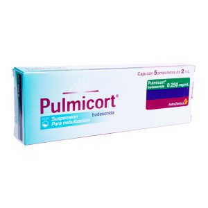 PULMICORT BUDESONIDA P/NEBULIZAR 5 AMP 0.250MG/ML
